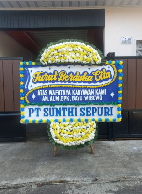 Papan Bunga Duka di Babakancikao
